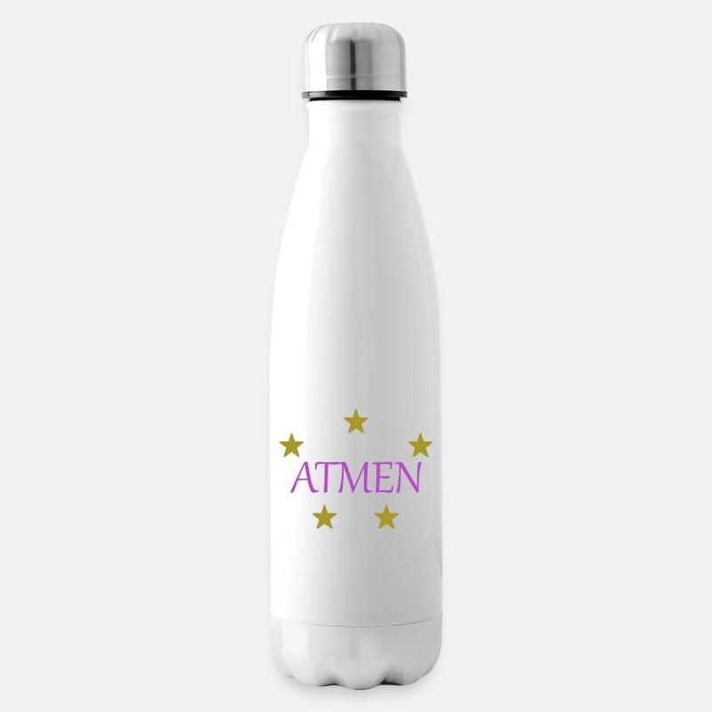Atmen - Isolierflasche - Weiß