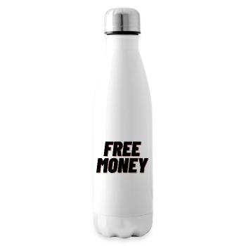 Money - Insulated Water Bottle - white - Right