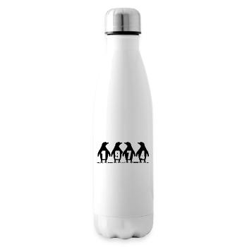 1973 Birthday Ice Baths Anniversary Winter Swimmers - Insulated Water Bottle - white - Right