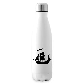 pirate ship - Insulated Water Bottle - white - Right