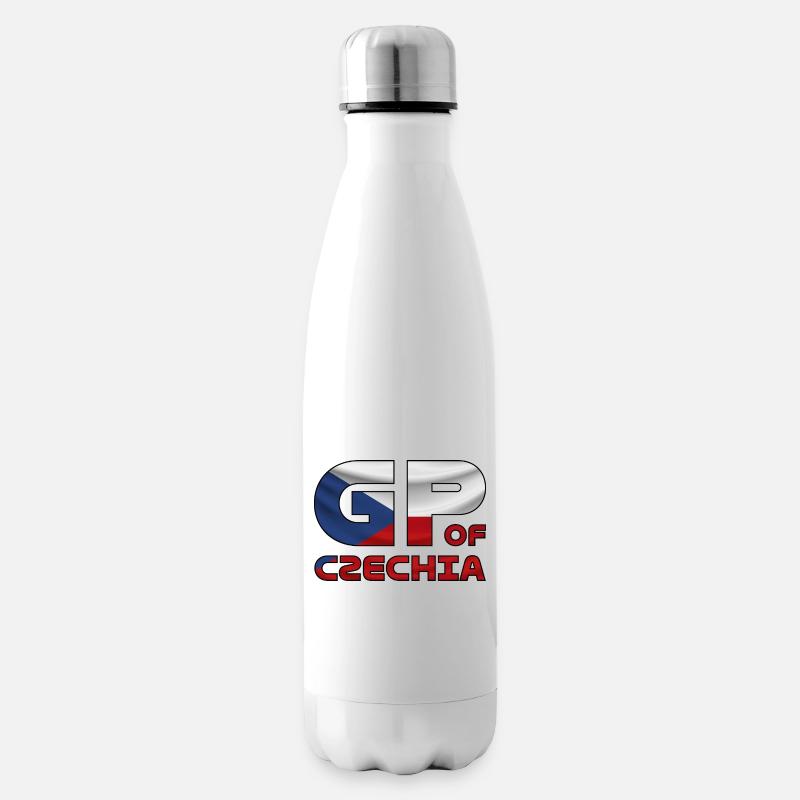 czechia_gp - Bouteille isotherme - blanc