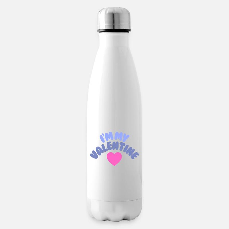 I'm my Valentine. Selflove.  - Isolierflasche - Weiß