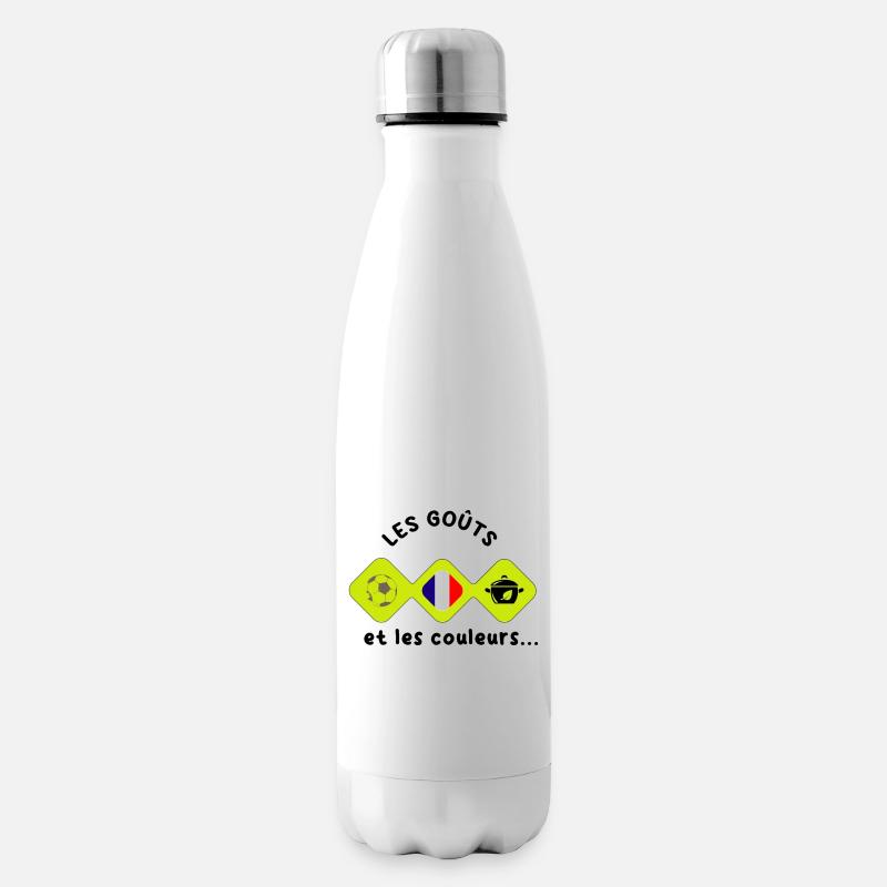 Les_gouts_et_les_couleurs... - Bouteille isotherme - blanc