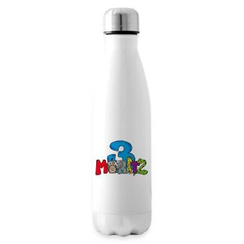 Moritz 3rd Birthday - Insulated Water Bottle - white - Right