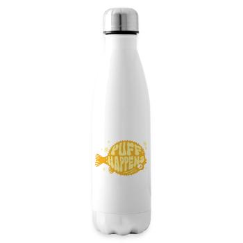 Kugelfisch Puff Happens - Isolierflasche - Weiß - Rechts