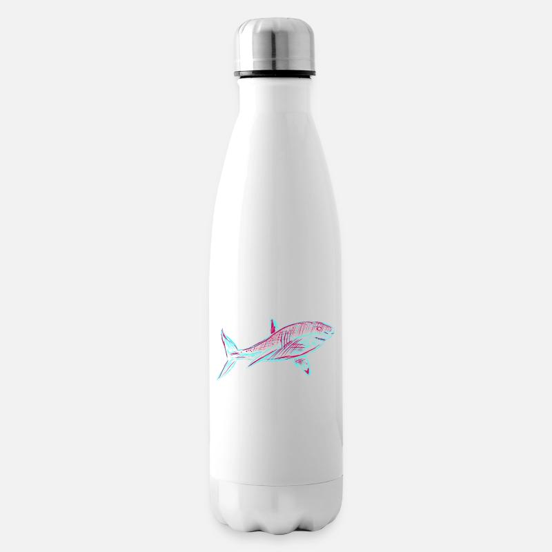 Neo Shark - Isolierflasche - Weiß