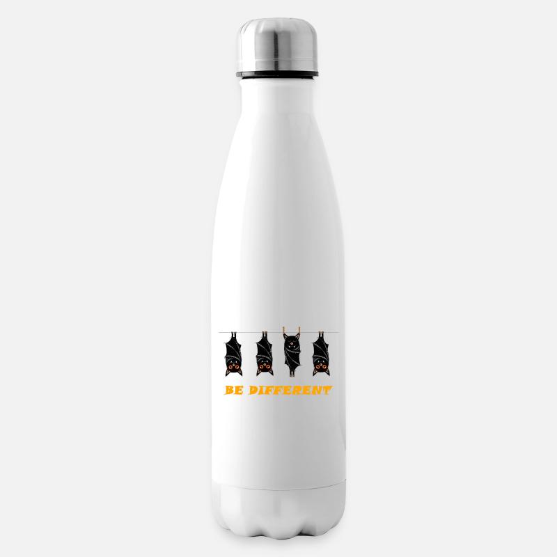 Anders sein - Isolierflasche - Weiß