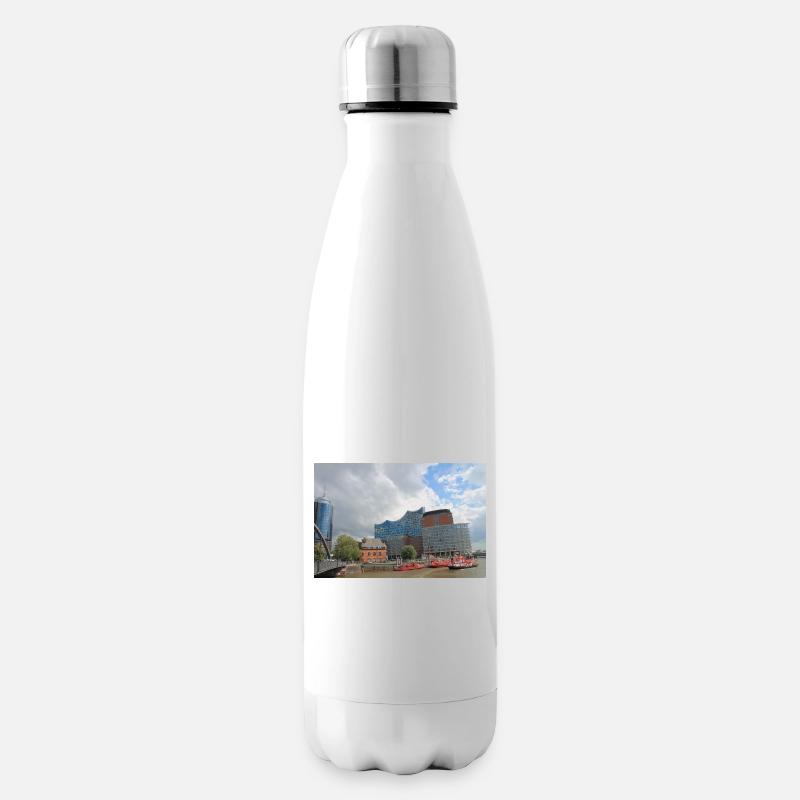 Hamburger Konzerthaus - Isolierflasche - Weiß