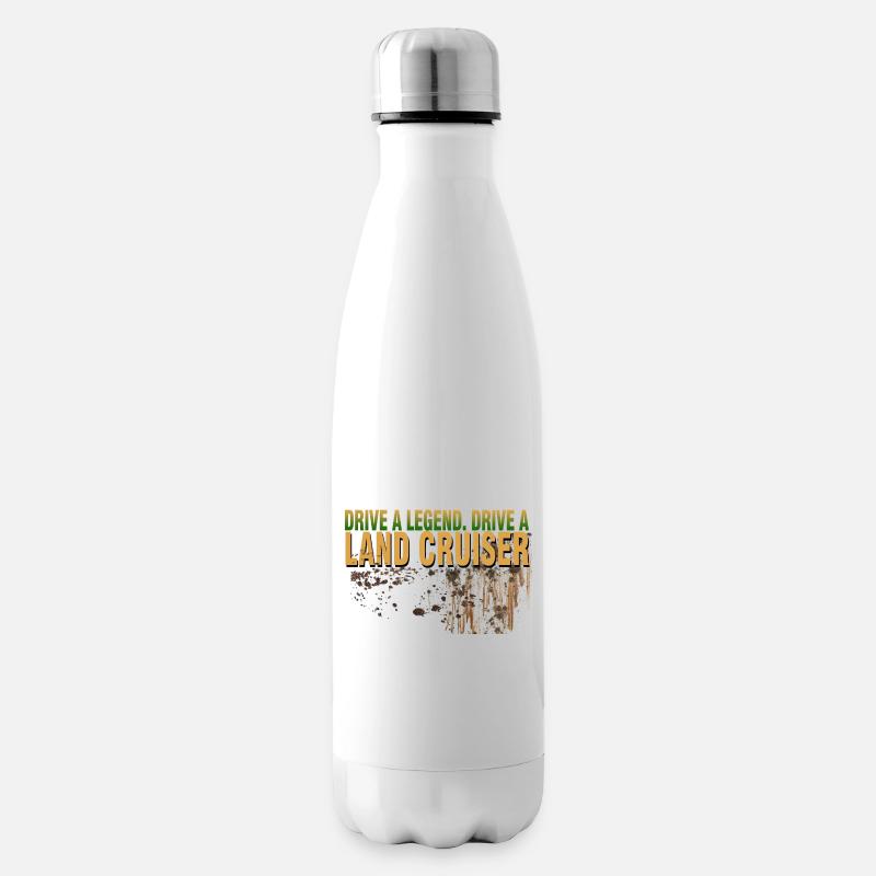 Landcruiser Drive A Legend - Isolierflasche - Weiß