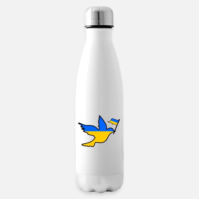 Ukraine - Isolierflasche - Weiß