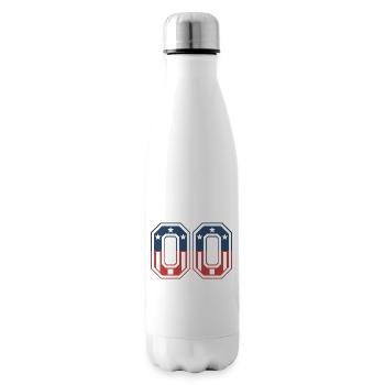 Anzahl 00 USA - Isolierflasche - Weiß - Rechts