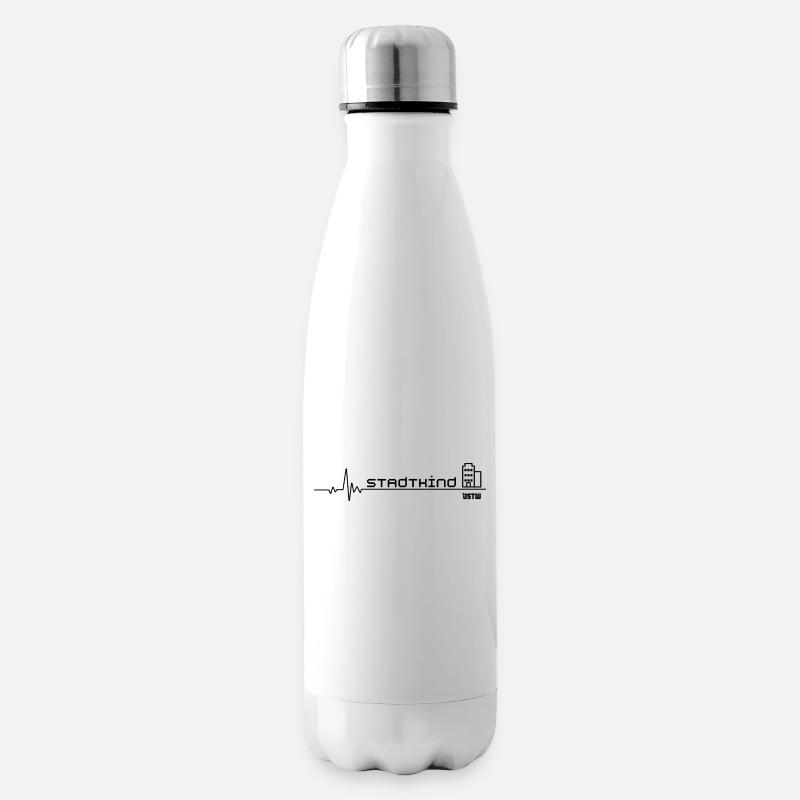 Stadtkind Ostw - Isolierflasche - Weiß