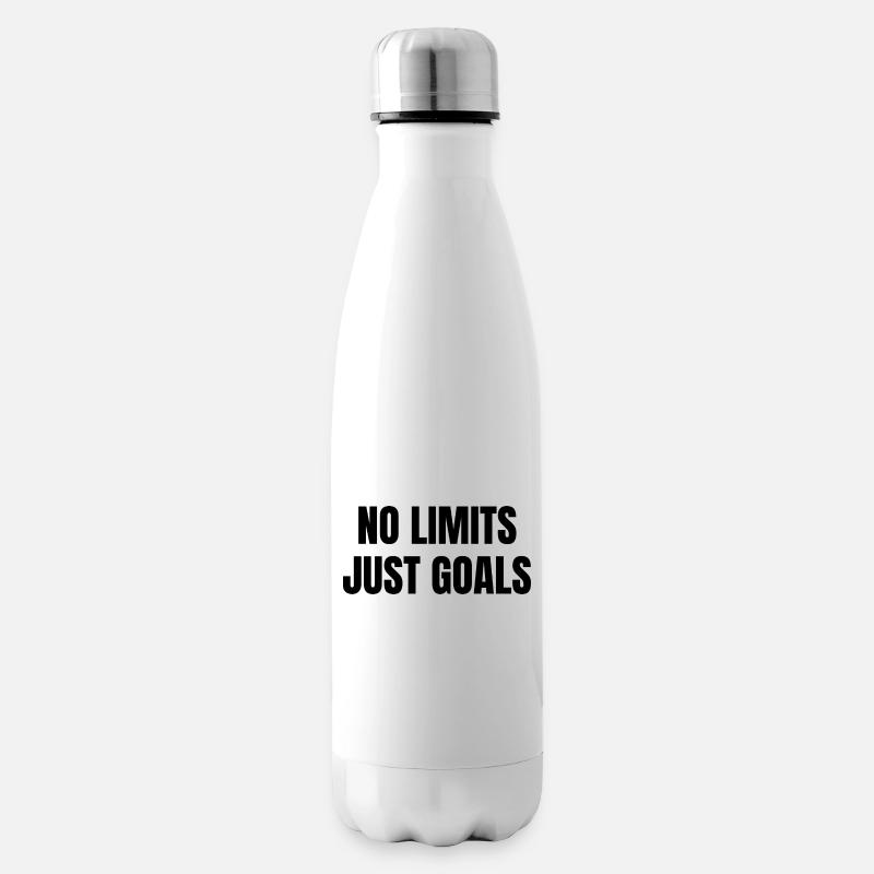 Kein Limit - Isolierflasche - Weiß