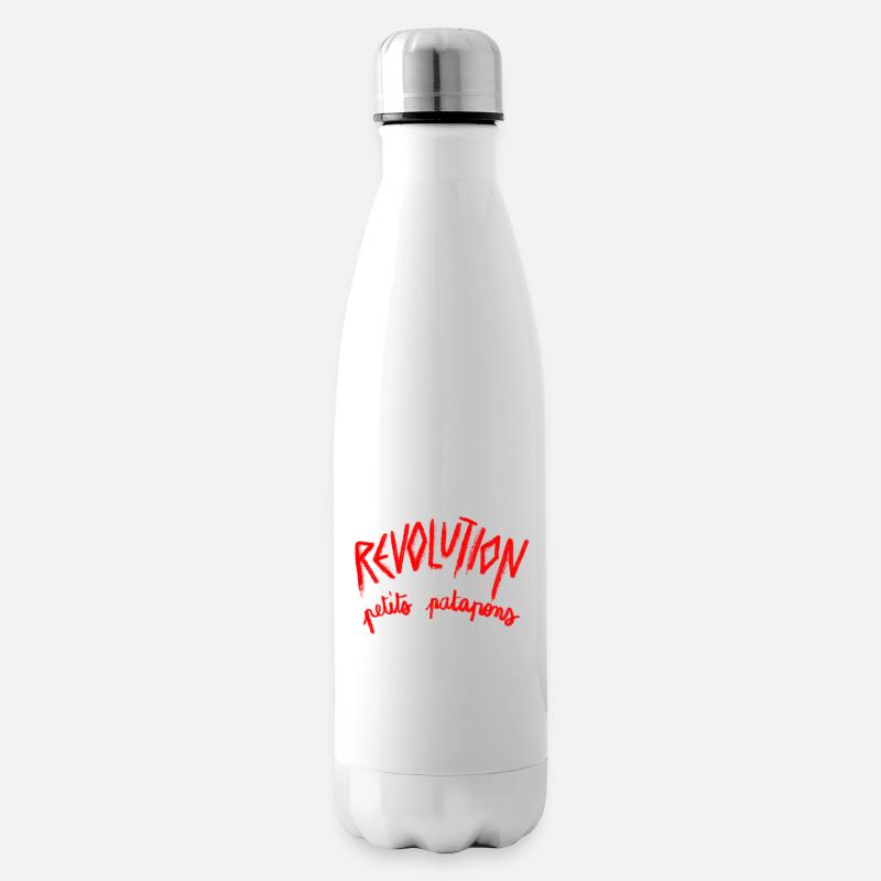 Révolution petits patapons - Bouteille isotherme - blanc