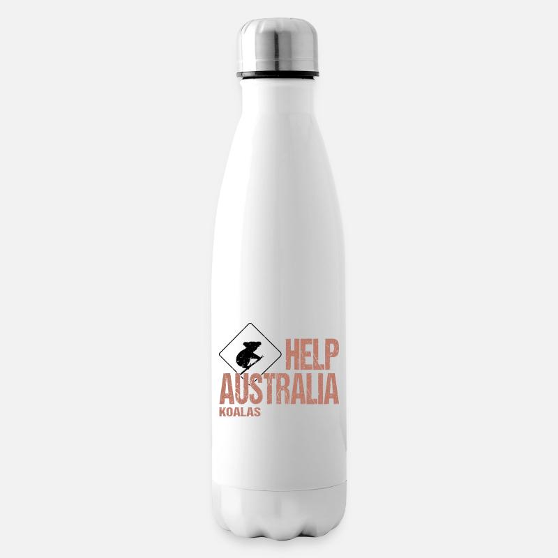 HELP AUSTRALIA KOALAS - Isolierflasche - Weiß