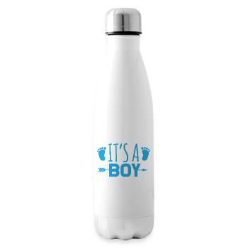 It´s a boy - Isolierflasche - Weiß - Rechts