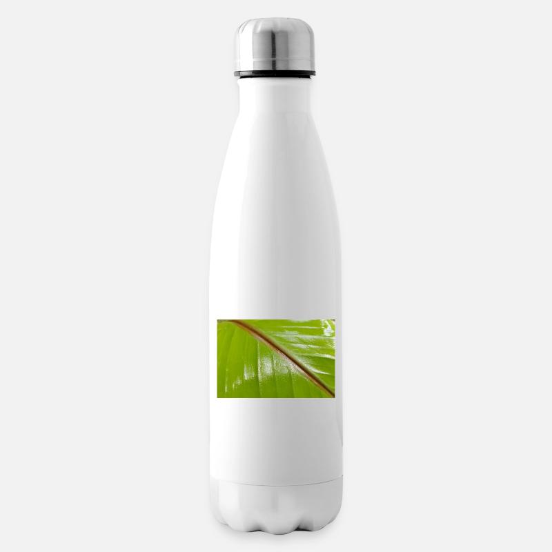 Bananenbaum - Isolierflasche - Weiß