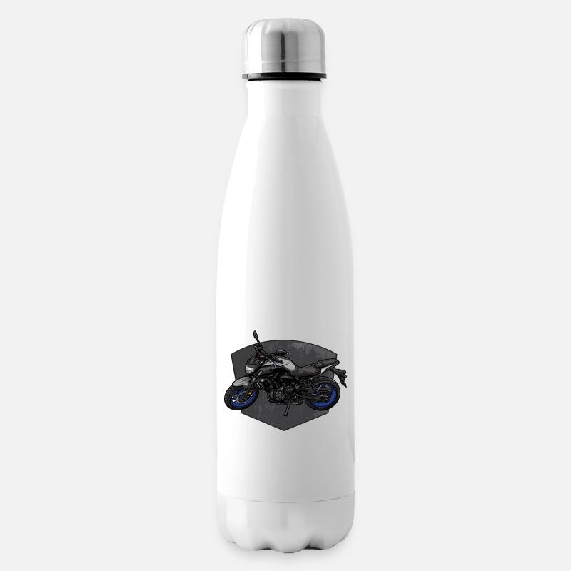 MT-07 MT07 Motorrad - Isolierflasche - Weiß
