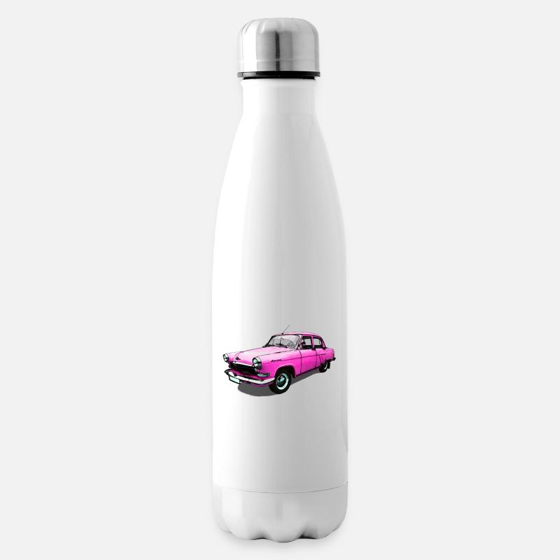 Volga Pink - Isolierflasche - Weiß