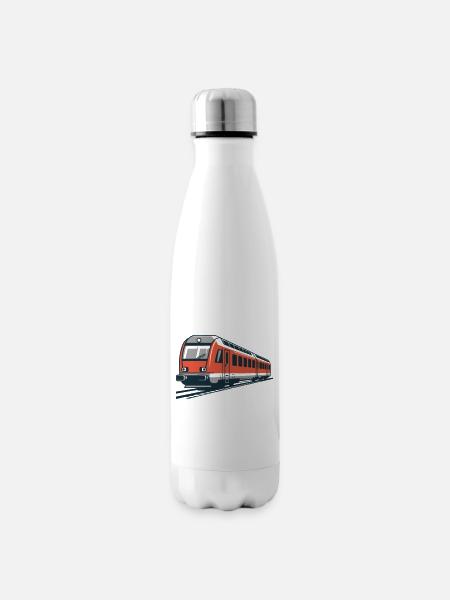 S-Bahn - Isolierflasche - Weiß