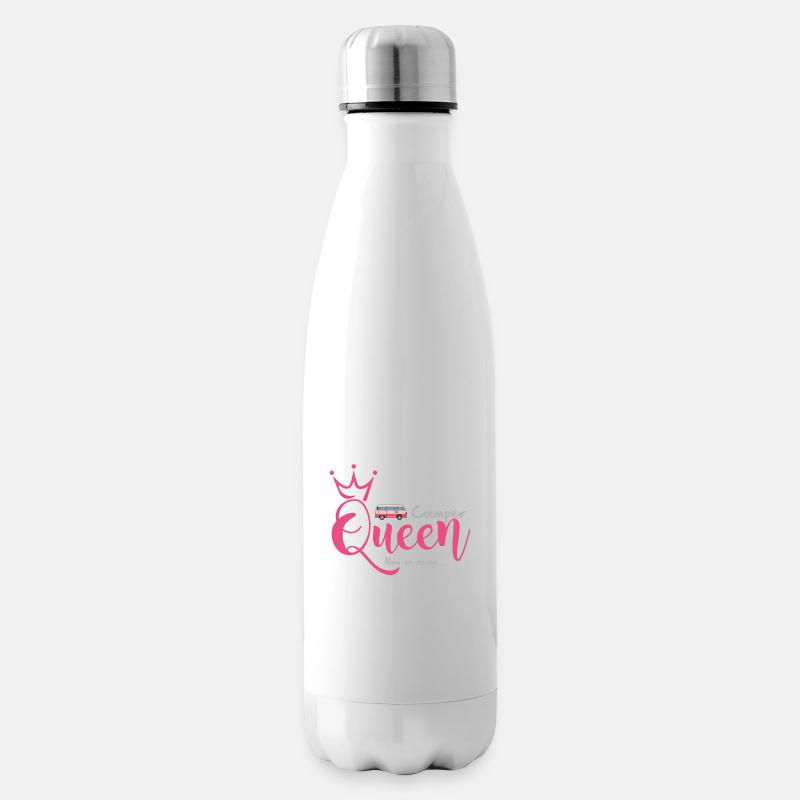 Camper Queen - Isolierflasche - Weiß