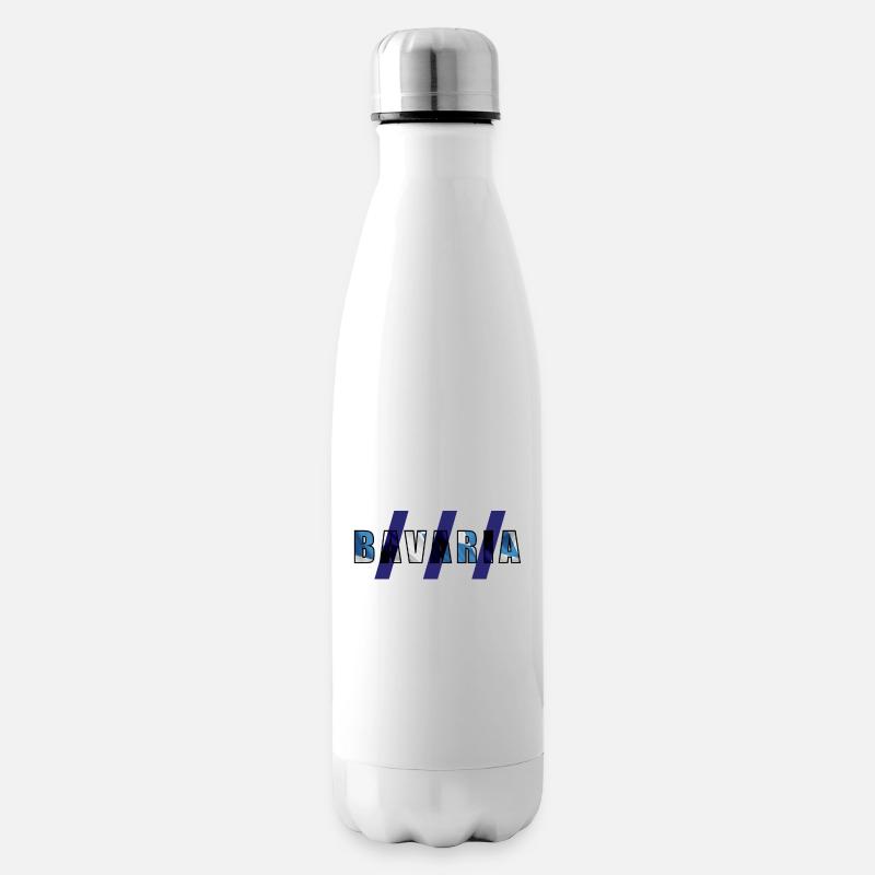 Bayern _ 04 - Isolierflasche - Weiß