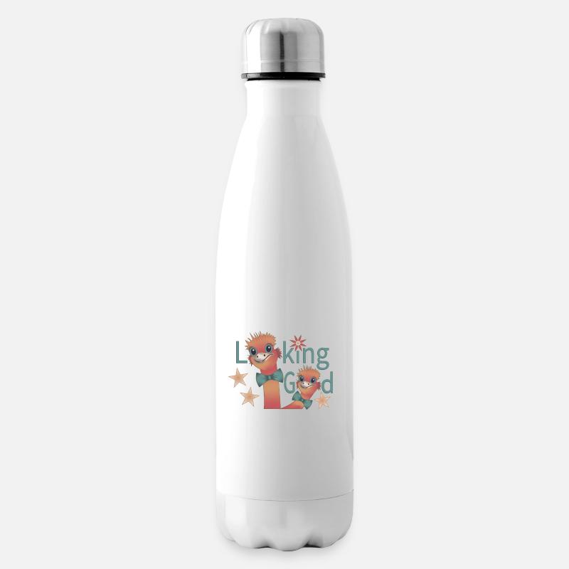 Sieht gut aus - Isolierflasche - Weiß