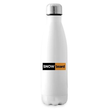 snowboard freestyle-boarder - Isolierflasche - Weiß - Rechts