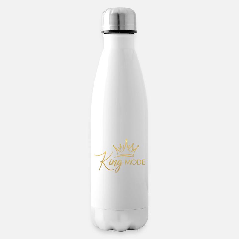 Couronne Royale Élégante - Bouteille isotherme - blanc
