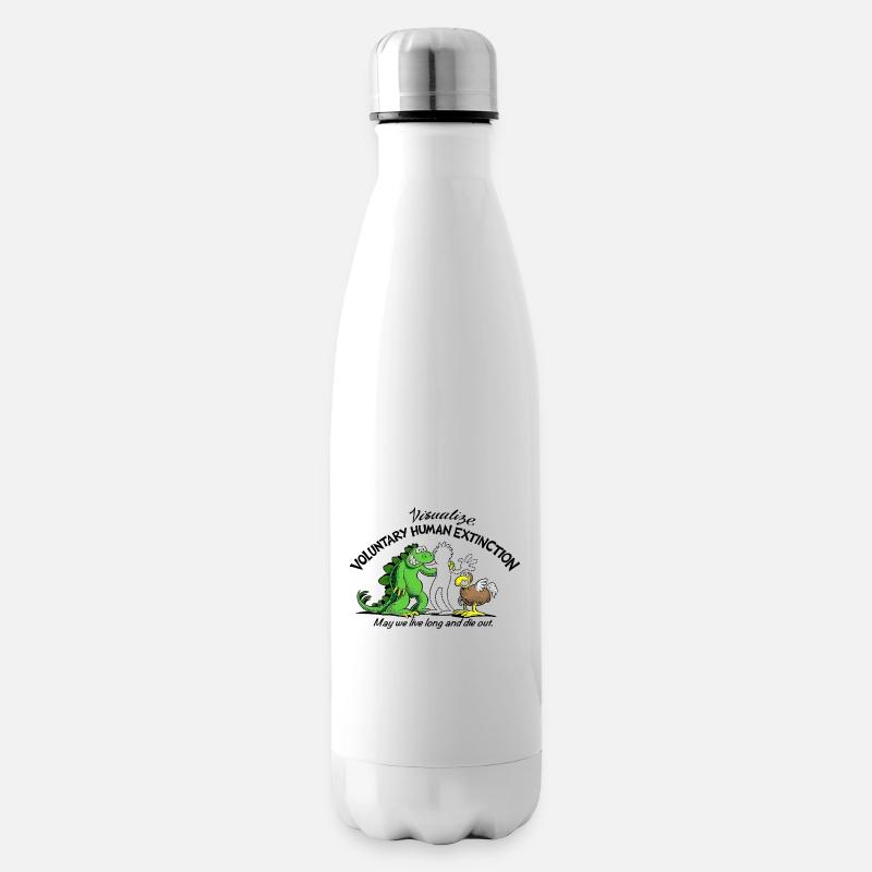 Voluntary Human Extinction Movement VHEMT - Isolierflasche - Weiß