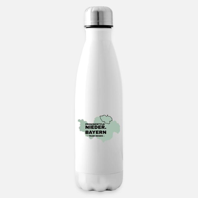 Basse-Bavière | PLUIE - Bouteille isotherme - blanc