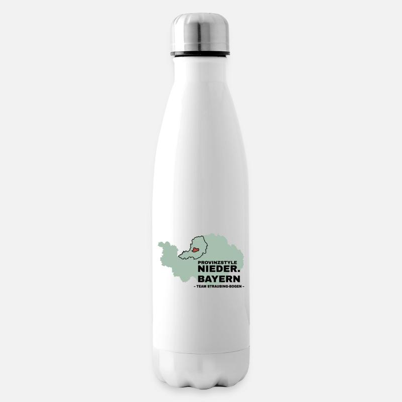 Niederbayern | STRAUBING-BOGEN - Isolierflasche - Weiß