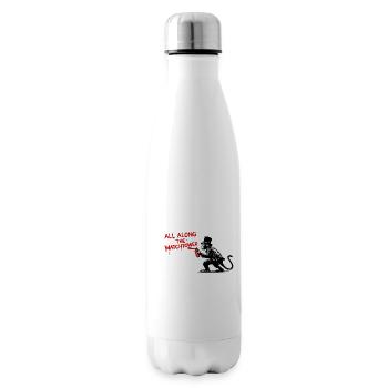 Singe pulvérisateur dans un style graffiti - Bouteille isotherme - blanc - Droite