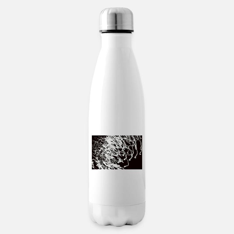 Lichtspiele 5 - Insulated Water Bottle - white