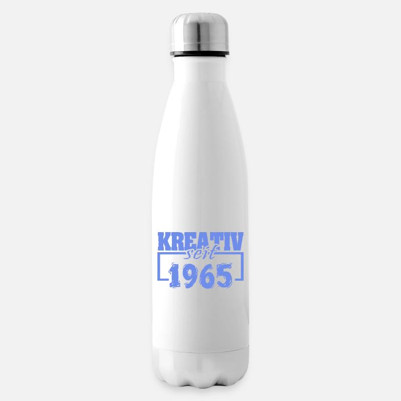 1965 - Insulated Water Bottle - white