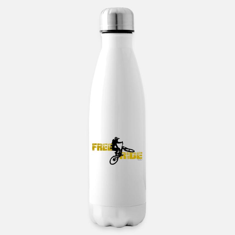 Free Ride MTB - Bouteille isotherme - blanc