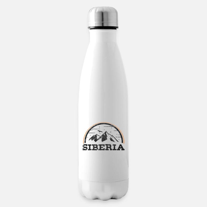 Russland Sibirien - Isolierflasche - Weiß