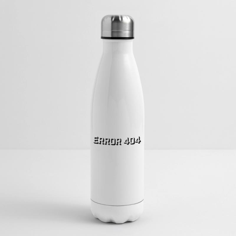 Nerd Computer Error 404 Isolierflasche