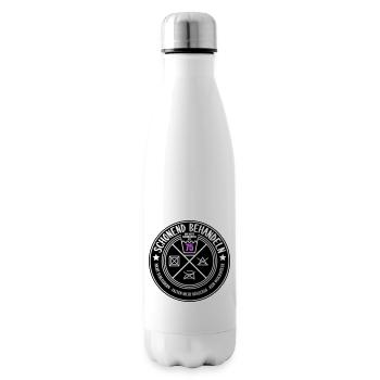 Schonend behandeln Schachtel 75 | Farben änderbar - Isolierflasche - Weiß - Rechts