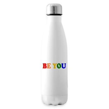Be you - Insulated Water Bottle - white - Right