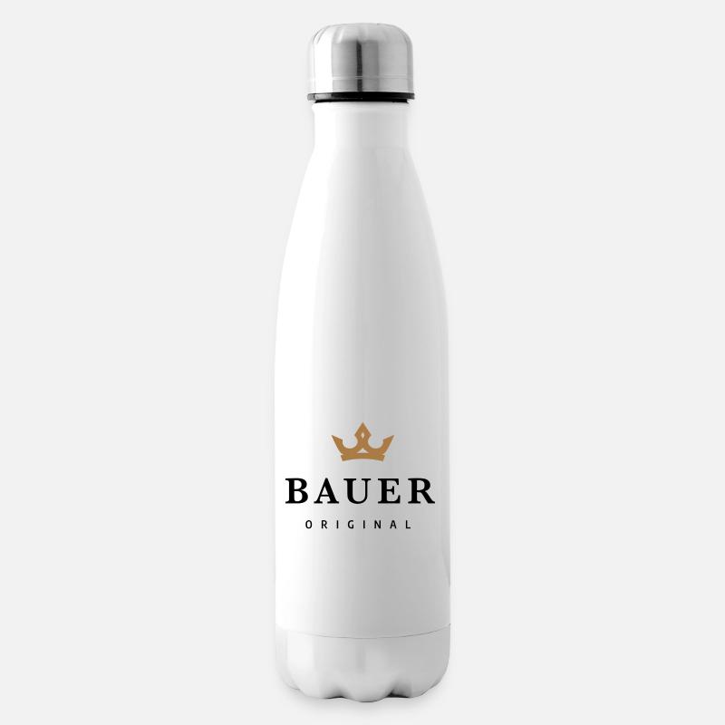Bauer - Isolierflasche - Weiß