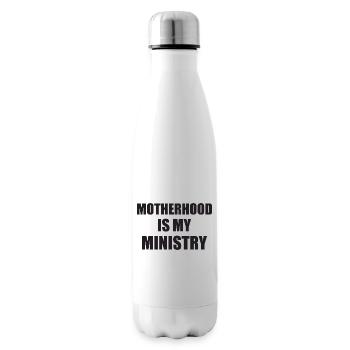La maternité est mon ministère - Bouteille isotherme - blanc - Droite