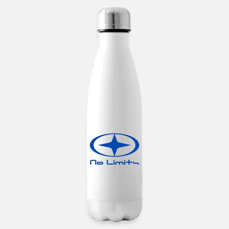 No Limits - Insulated Water Bottle - white