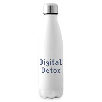 Pixel Grid Digital Toolkit - Insulated Water Bottle - white - Right