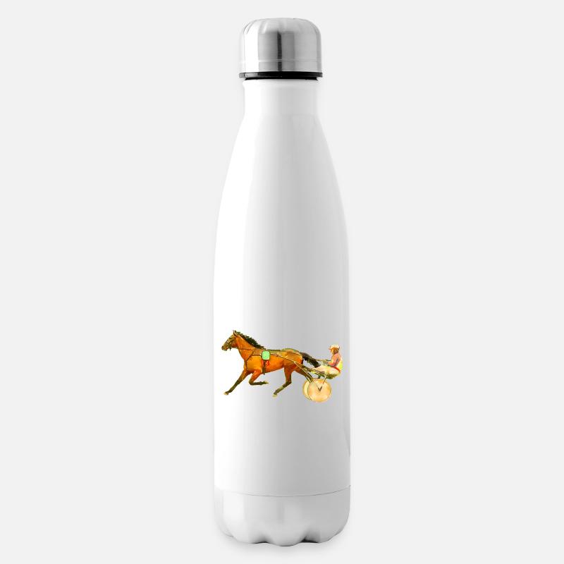 trotteur - Bouteille isotherme - blanc
