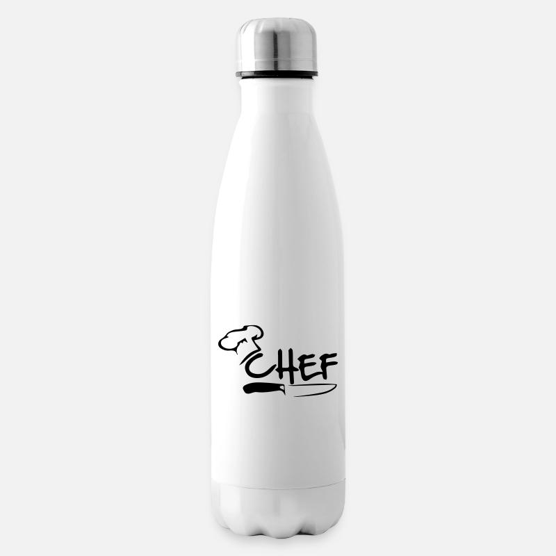 Chefkoch - Isolierflasche - Weiß
