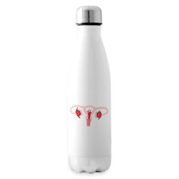 Les règles c'est la vie ! - Bouteille isotherme - blanc - Droite