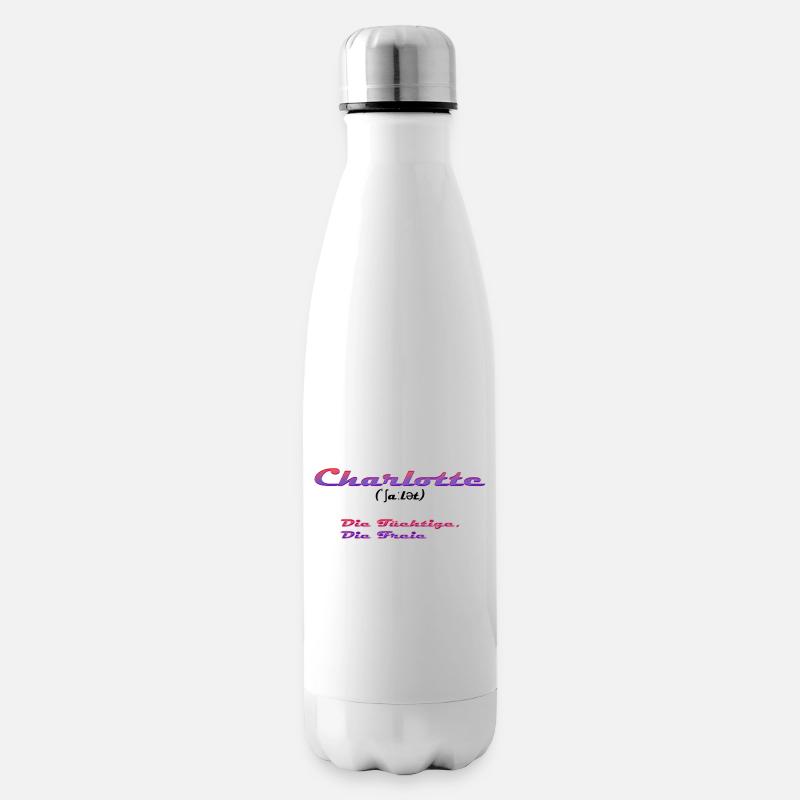 Charlotte - Isolierflasche - Weiß