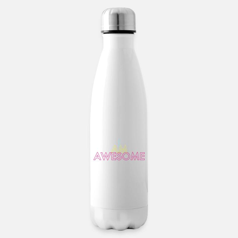 I AM AWESOME - Isolierflasche - Weiß