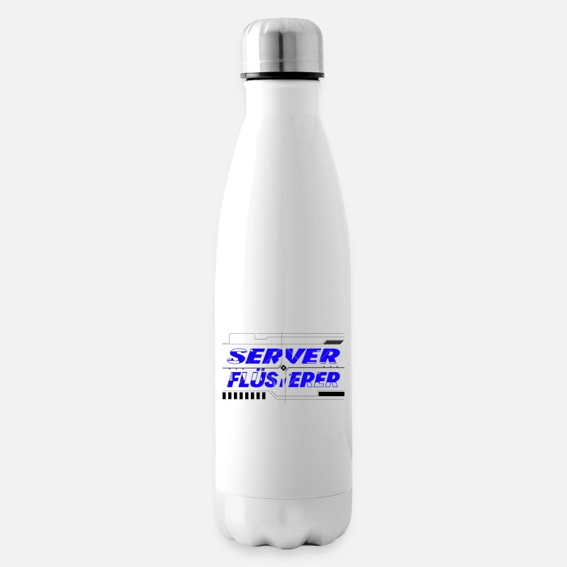Server Flüsterer - Isolierflasche - Weiß